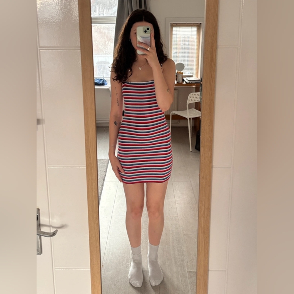Striped Mini Dress